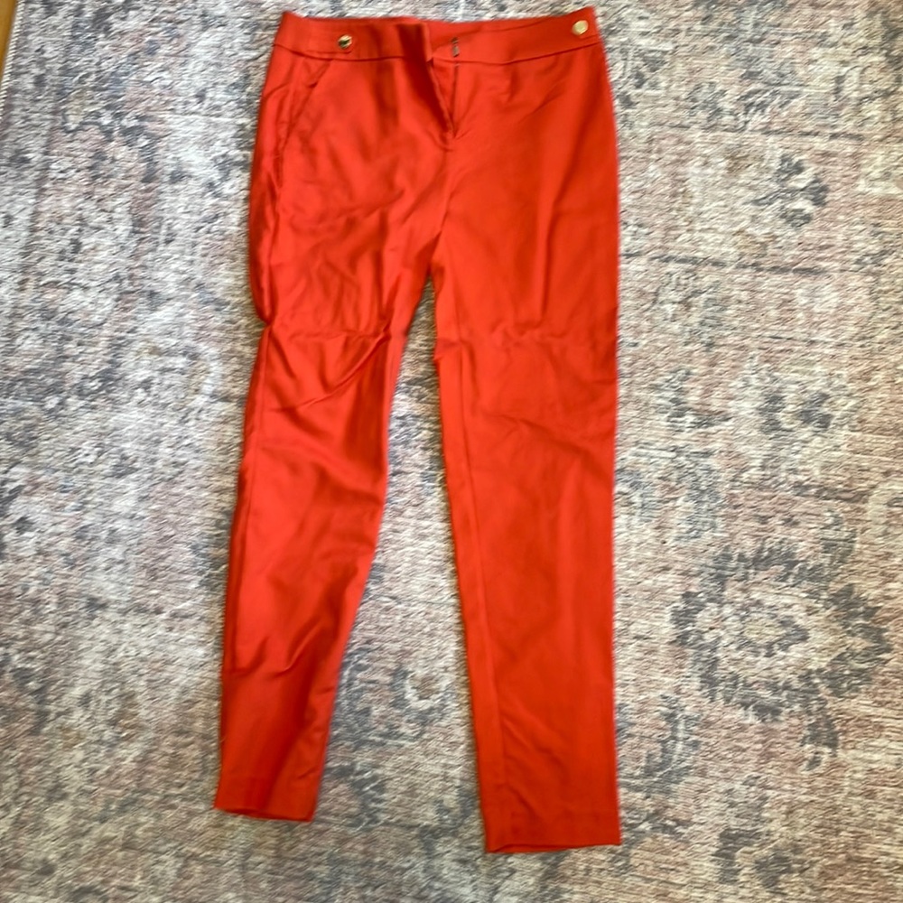 Anne Klein size 4 red dress pants